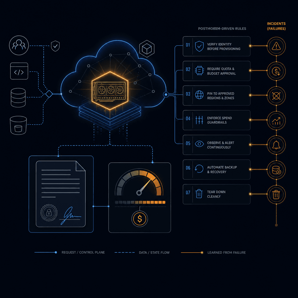 Expert · Lesson 07 — Cloud training discipline — postmortem-driven SOPs