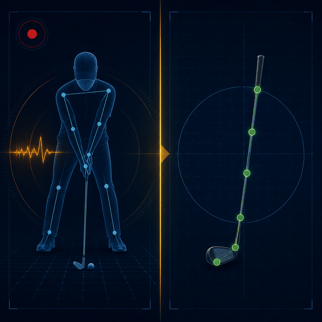 I taught the app when to record a swing. I refused to let it call that motion Takeaway.